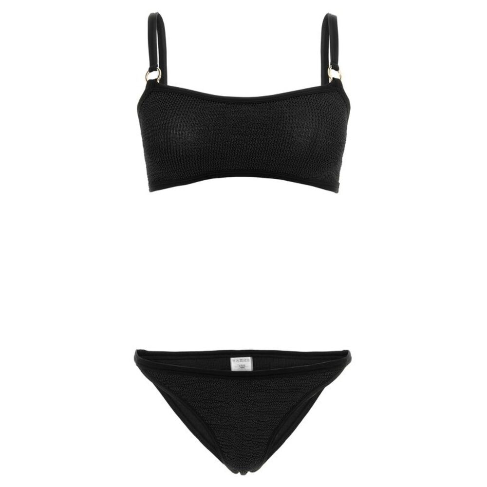 Hunza G Black Polyamide Women's Bikini
